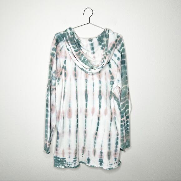 Young Fabulous & Broke Longline Sweater Womens Medium Hoodie Pullover - Picture 7 of 7